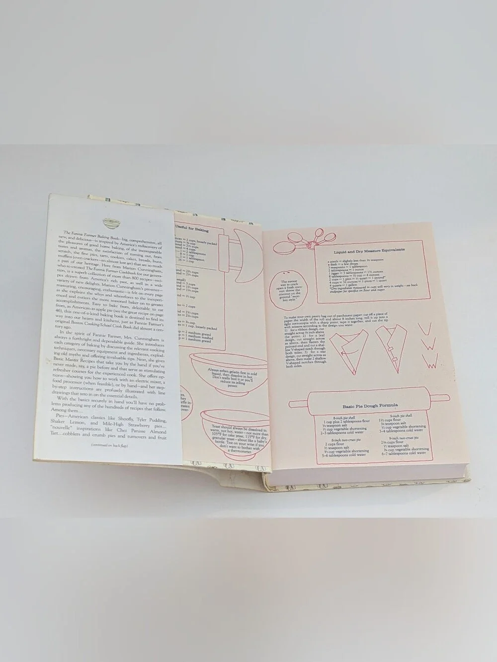 The Fannie Farmer Baking Book, First Edition, 1984, Very Good Condition